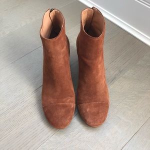 Madewell “Jillian” suede boot
